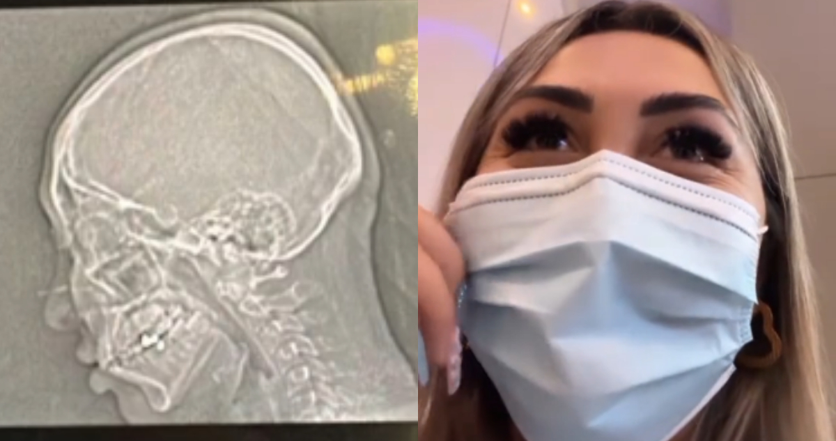 Imágenes de los exámenes de Naya Fácil de los cuales la propia influencer se ríe.