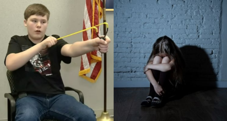 Héroe salvó a hermana con su resortera