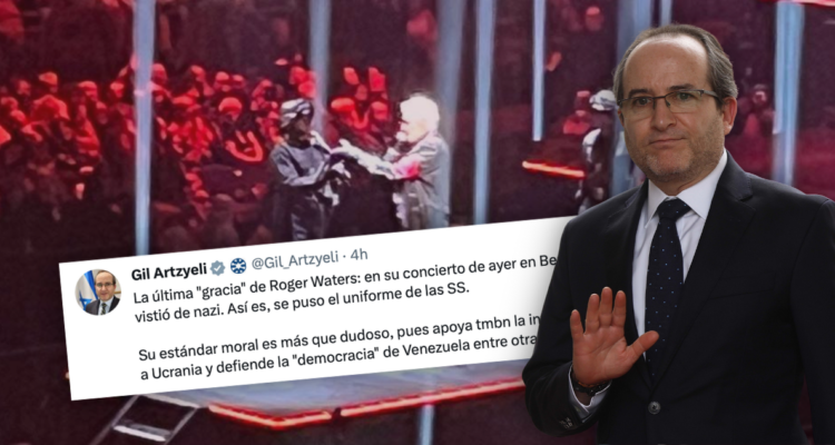 “No ha visto The Wall”: embajador de Israel critica performance “nazi” de Roger Waters en Berlín.