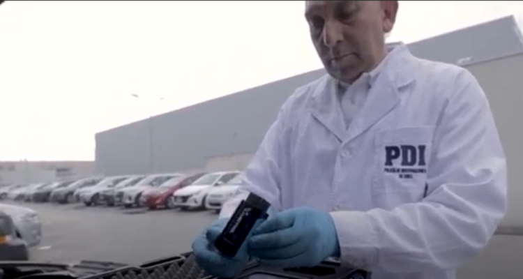 Scanner contra robo de vehículos