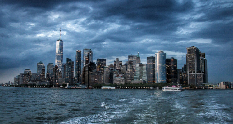 Los rascacielos de la ciudad de Nueva York.