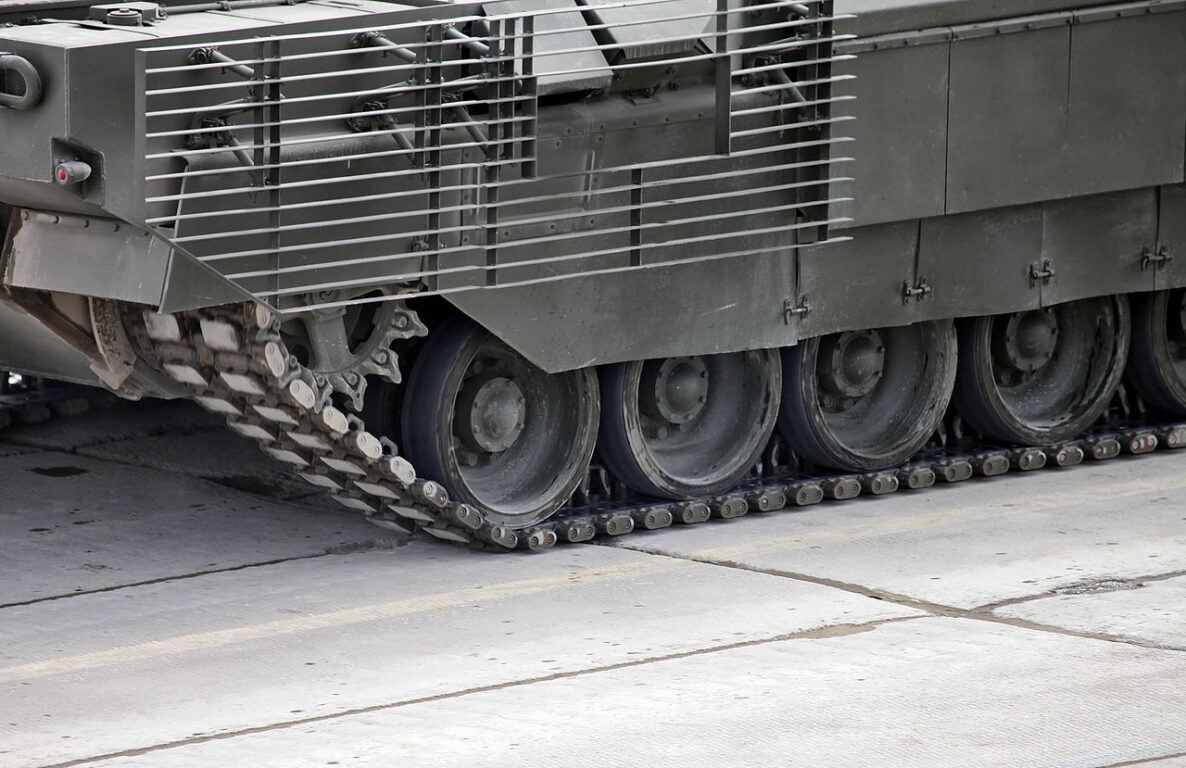 Las orugas del T-14 Armata