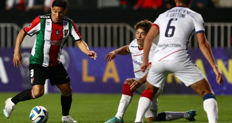 Palestino y San Lorenzo igualaron en Rancagua por Copa Sudamericana