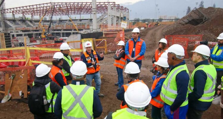 Comisión de Panam Sports recorrió sedes de Juegos Santiago 2023