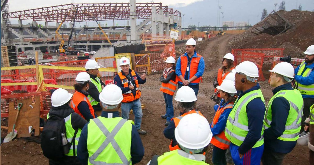 Comisión de Panam Sports recorrió sedes de Juegos Santiago 2023