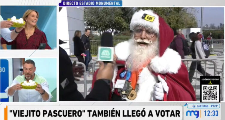 Viejo Pascuero fue a votar