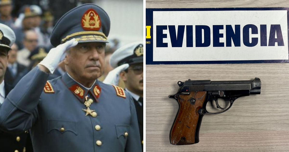 arma de Augusto Pinochet