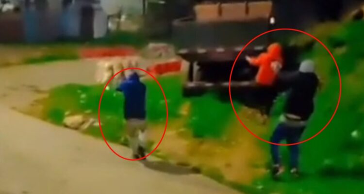 Video viral permite detención del 10 sujetos por microtráfico de drogas