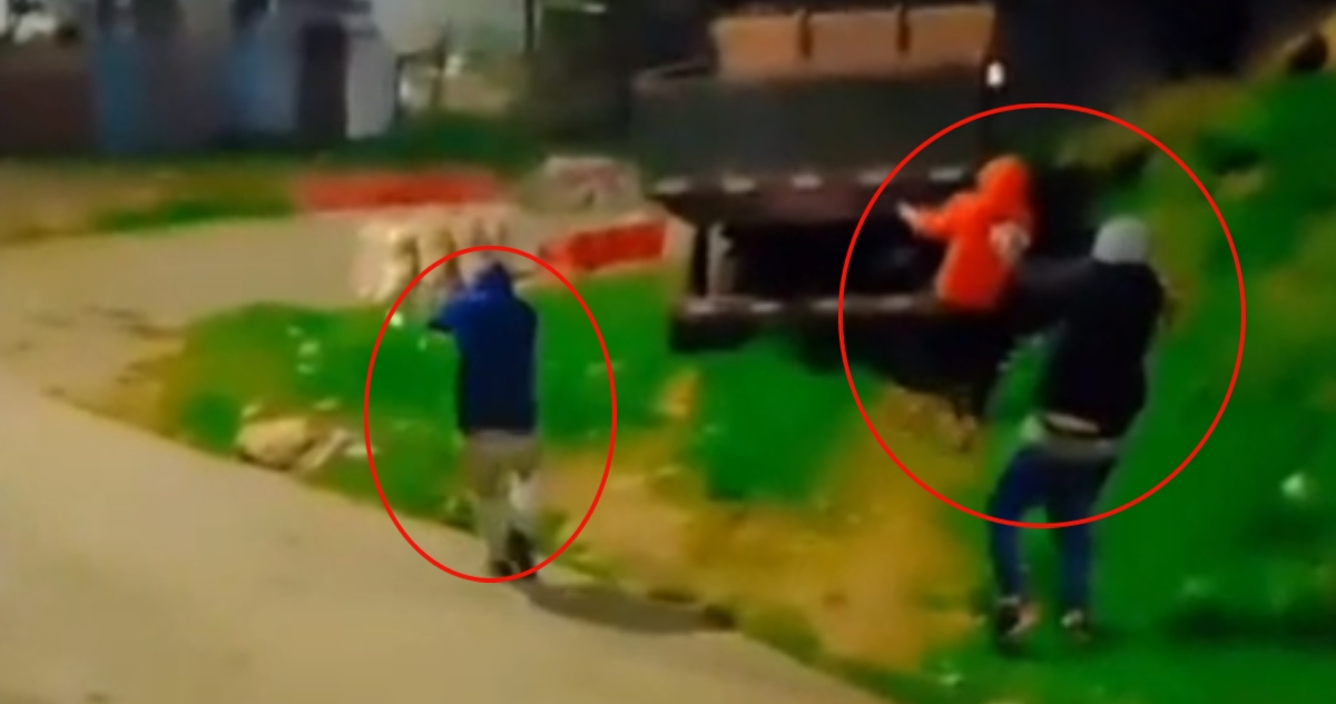 Video viral permite detención del 10 sujetos por microtráfico de drogas