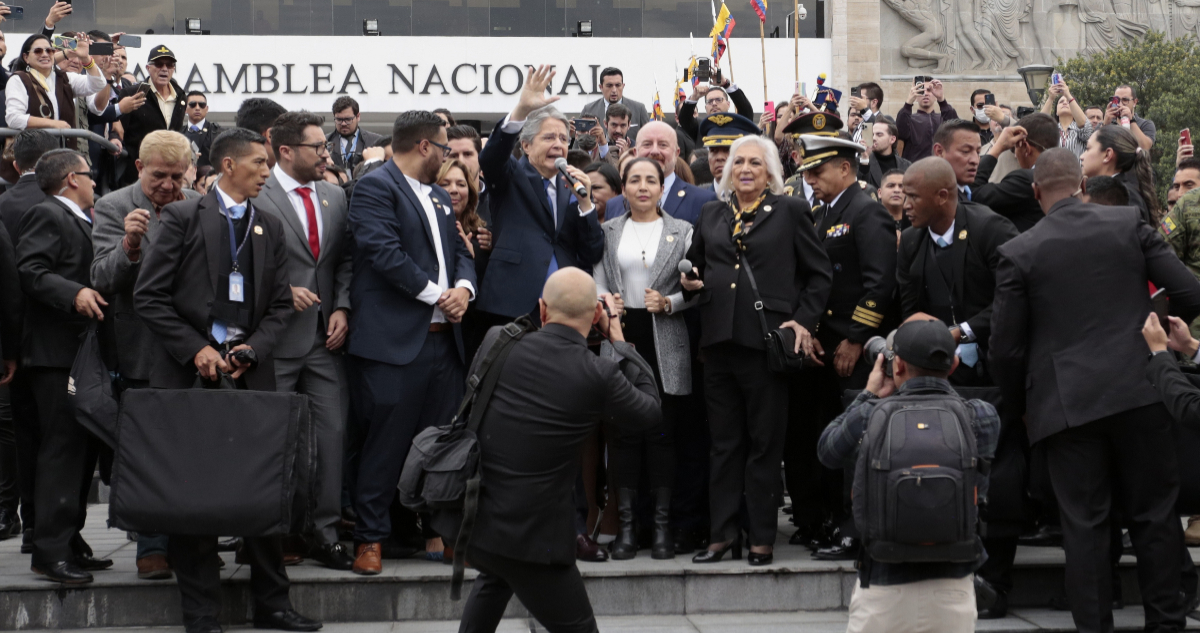 Presidente de Ecuador, Guillermo Lasso,