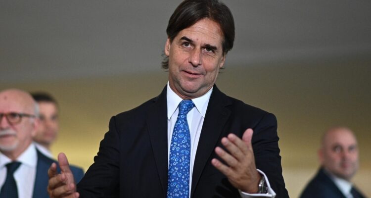 El presidente de Uruguay, Luis Lacalle Pou