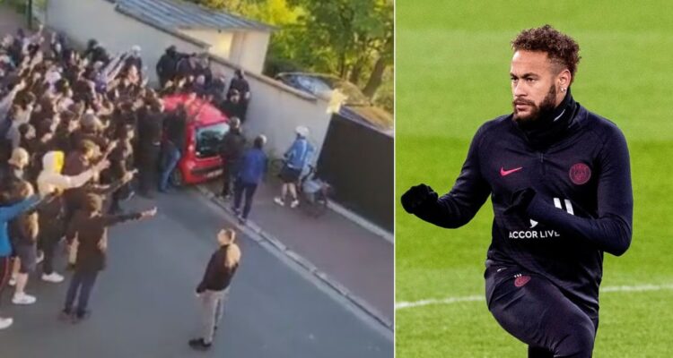 Ultras del PSG fueron a la casa de Neymar y presionaron por su salida