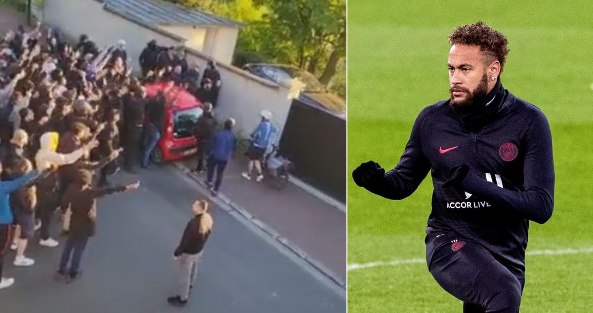 Ultras del PSG fueron a la casa de Neymar y presionaron por su salida