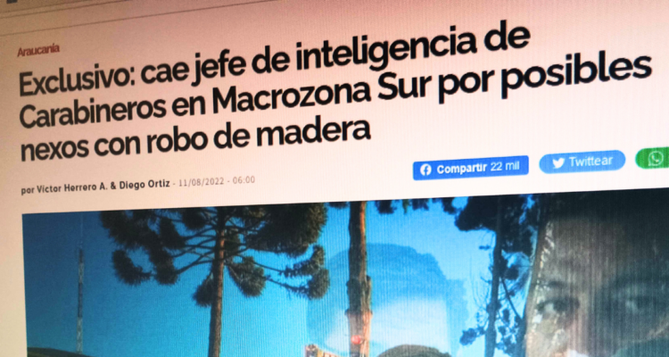 Comandante de Carabineros gana juicio contra medio “Interferencia” por injurias y calumnias