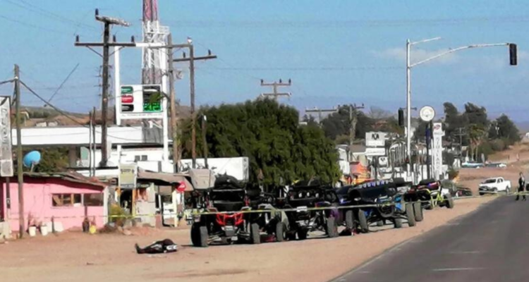Matanza en rally de México