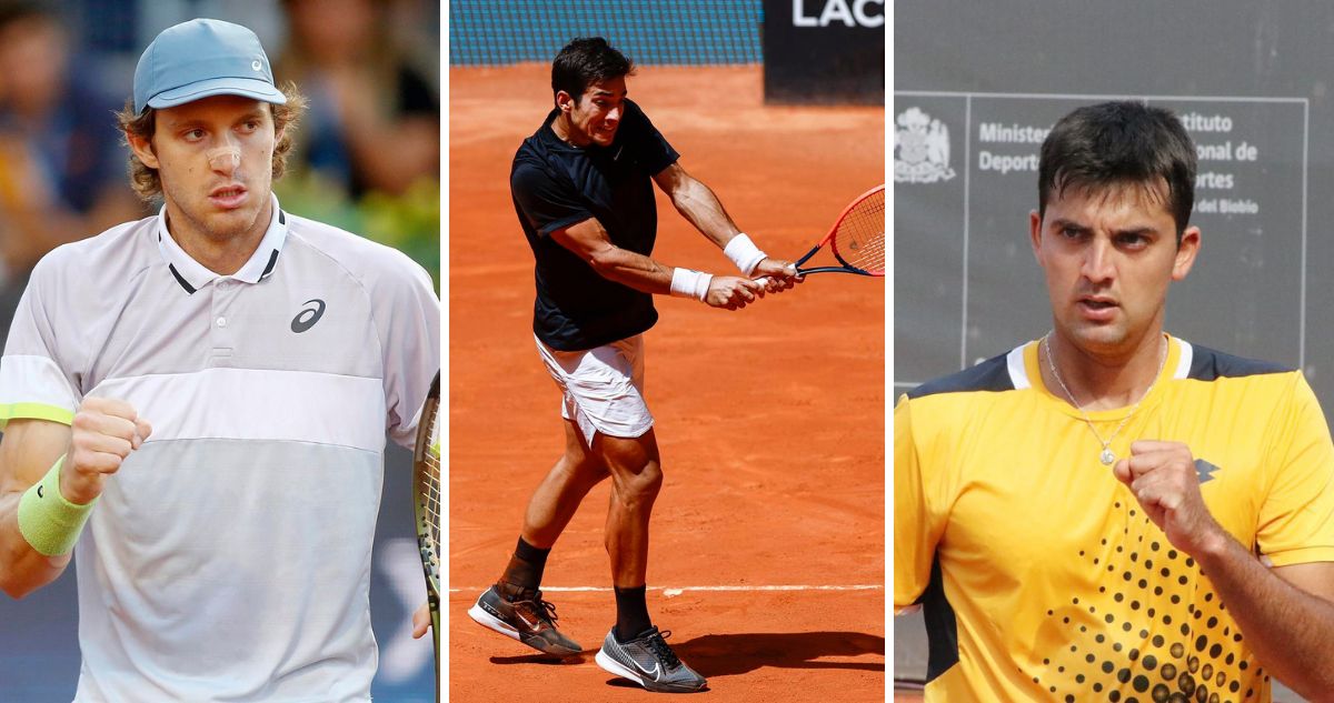 Chilenos sufrieron descensos en el ranking ATP.