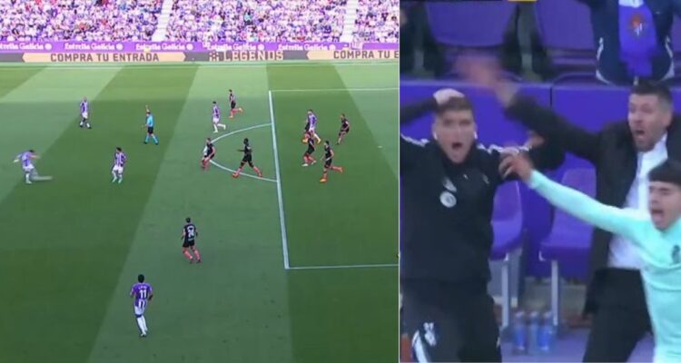 El gol de la polémica anulado al Valladolid ante Sevilla