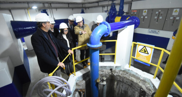 Reinauguran planta de agua potable de Caipulli