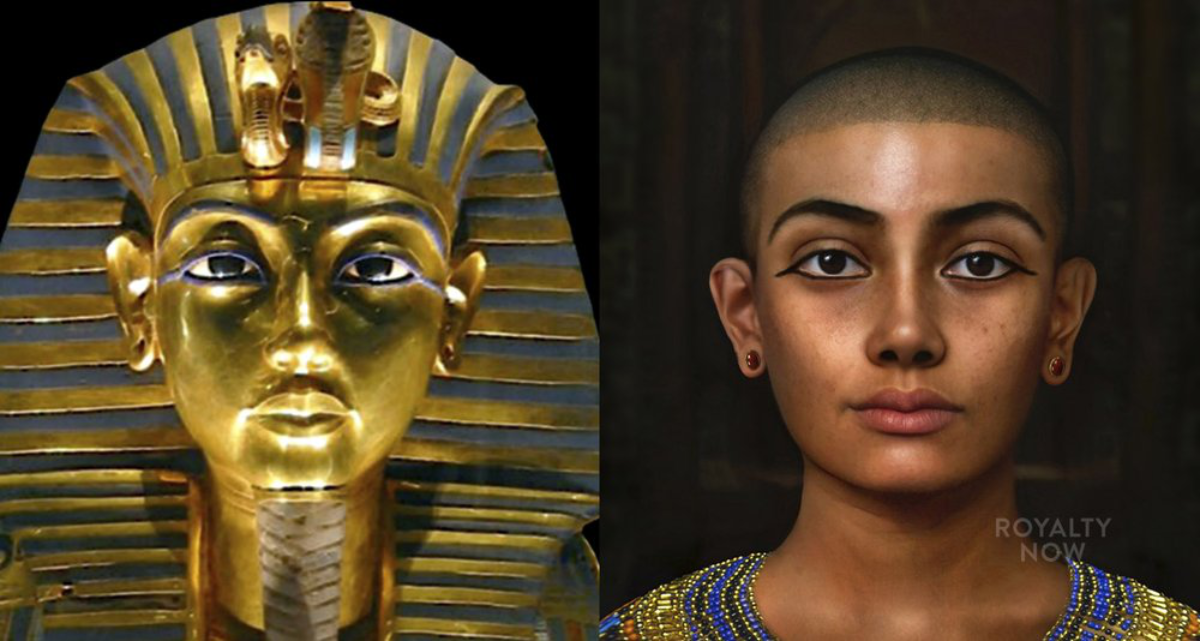 El niño rey que gobernó Egipto, de los 9 a los 19 años, luce un rostro en la actualidad, gracias al material gráfico encontrado en su tumba en los años 20
