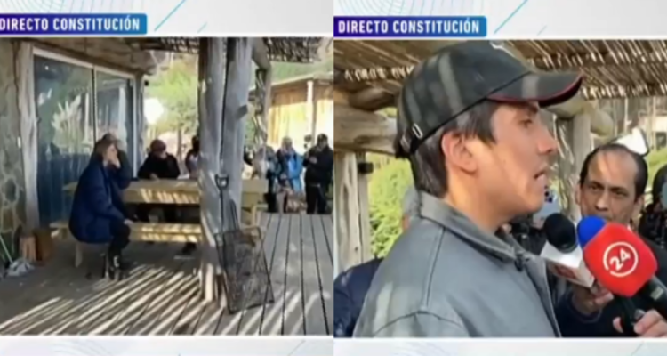 Capturas del restaurante de la Toma VIP y su dueño del despacho de Mega