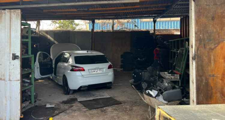 robo de vehículos en la RM