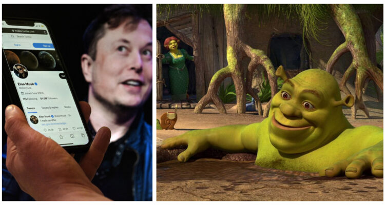 Elon Musk, Twitter, y Shrek 2.