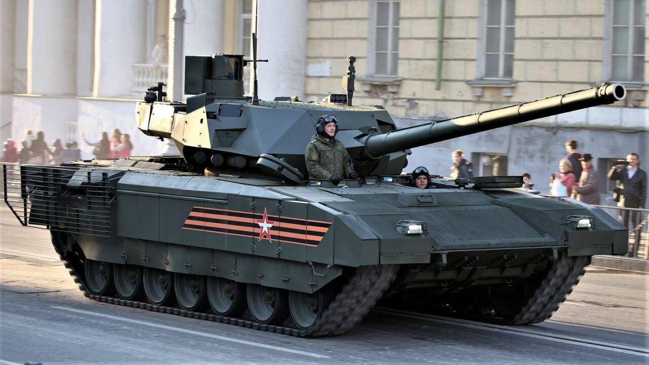 El T-14 Armata en Moscú 