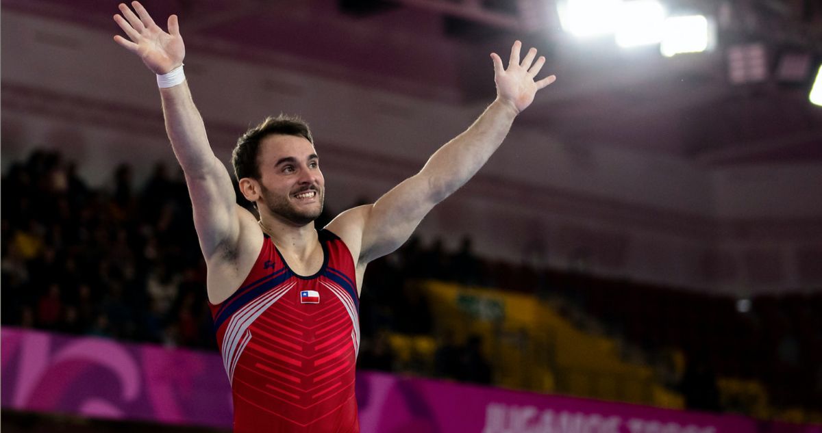 Tomás González aterriza las expectativas de la gimnasia nacional en Santiago 2023