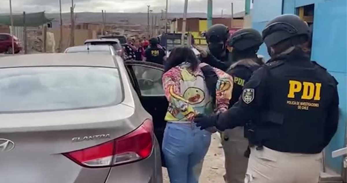 Decretan prisión preventiva para “La China”, líder de brazo operativo del Tren de Aragua en Arica