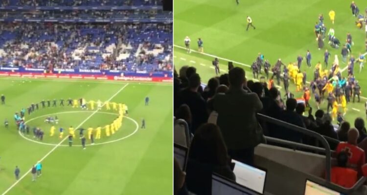 Ultras del Espanyol no dejaron que Barcelona celebrara en su cara
