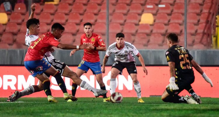 Unión Española y Colo Colo en el Santa Laura