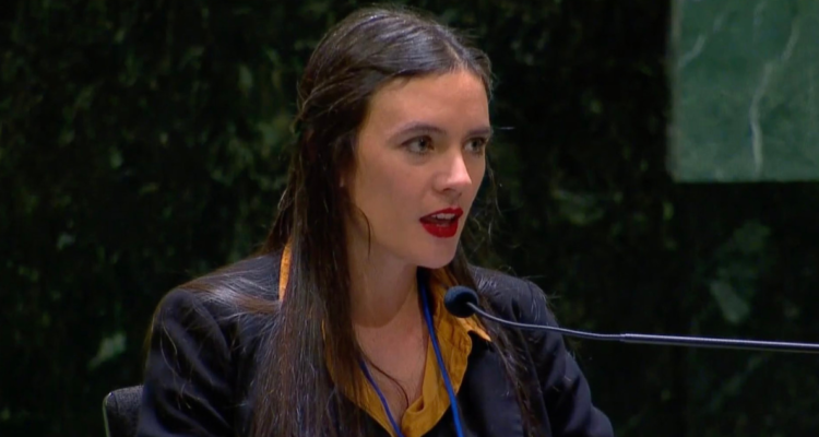 Vallejo expone sobre libertad de expresión en Día Mundial de la Libertad de Prensa en sede de la ONU.