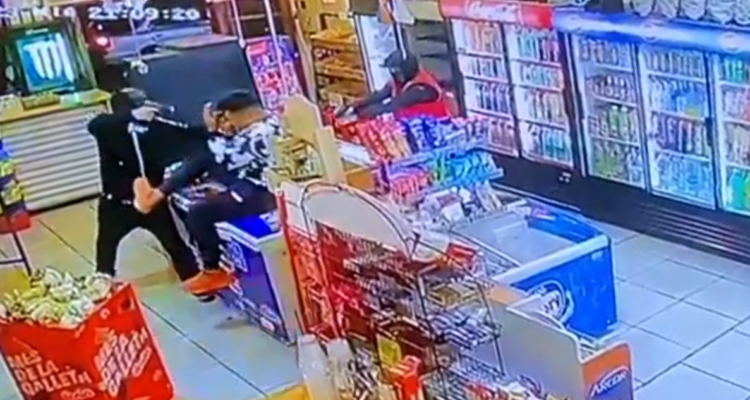 Violento asalto en San Pedro de la Paz: delincuentes balearon a trabajador de minimarket