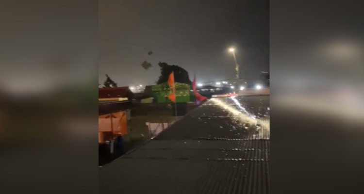 39 viviendas con daños dejan fuertes vientos en las comunas de Coronel y Lebu por sistema frontal