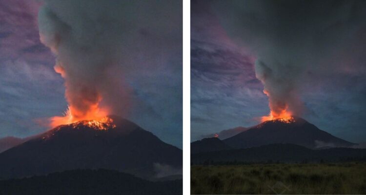 posible erupción del volcán Popocatépetl aumenta el alerta en México