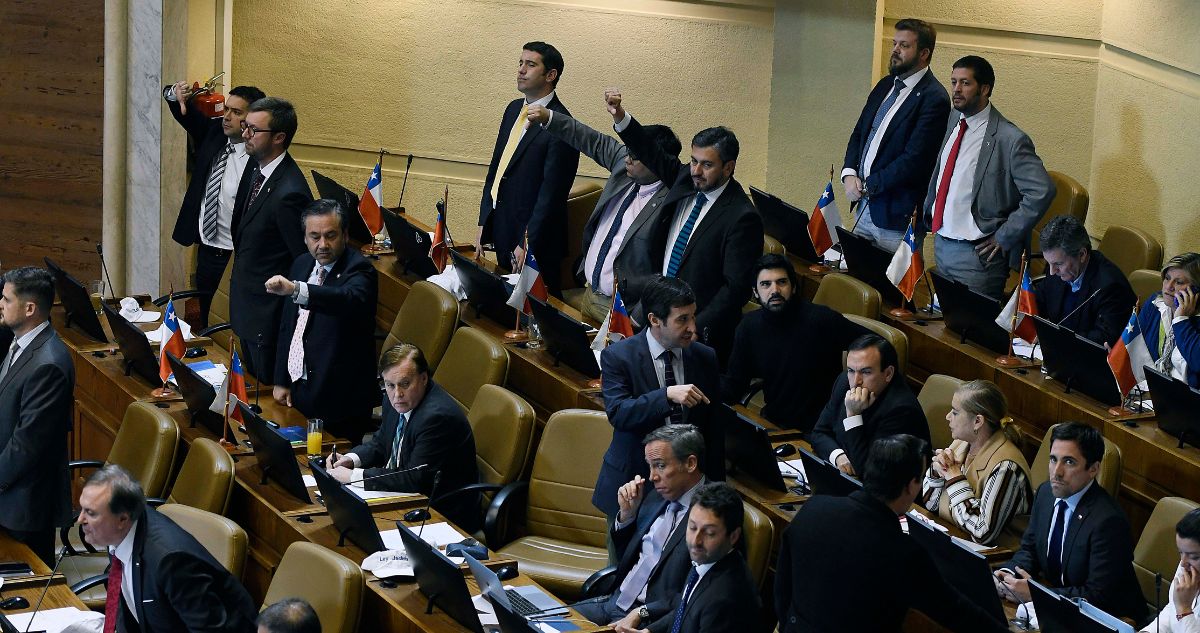 Votación de las y los diputados el reajuste al salario mínimo a $500 mil