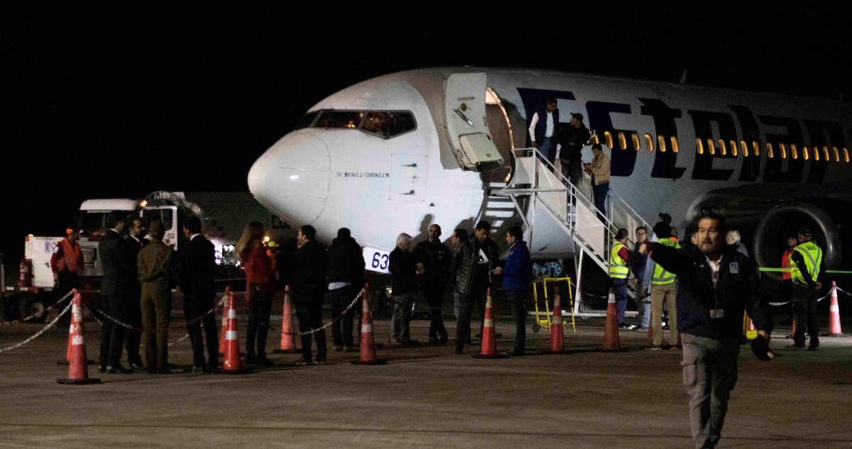 Vuelo de venezolanos a Caracas