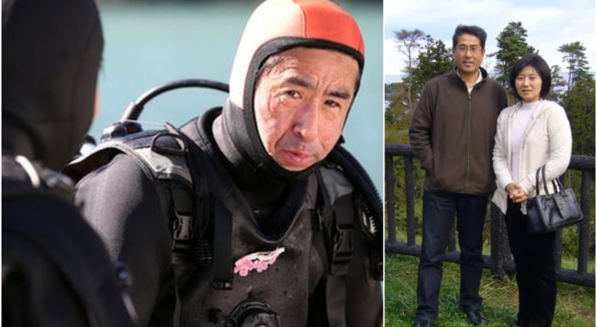 602 inmersiones lleva Yasuo Takamatsu buscando el cuerpo de su esposa tras el tsunami del 2011 en Japón
