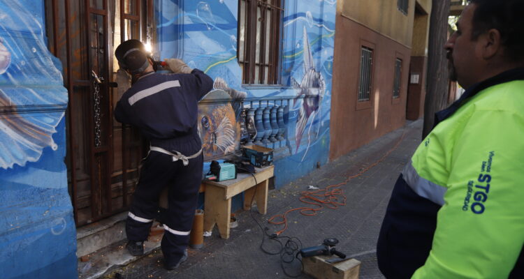 Desalojo en barrio Yungay