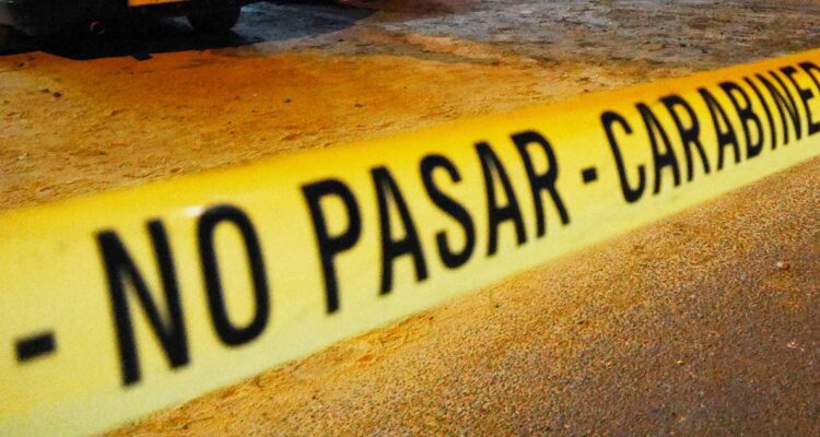 Conductor muere tras accidente en que su vehículo terminó incendiado en Chicureo