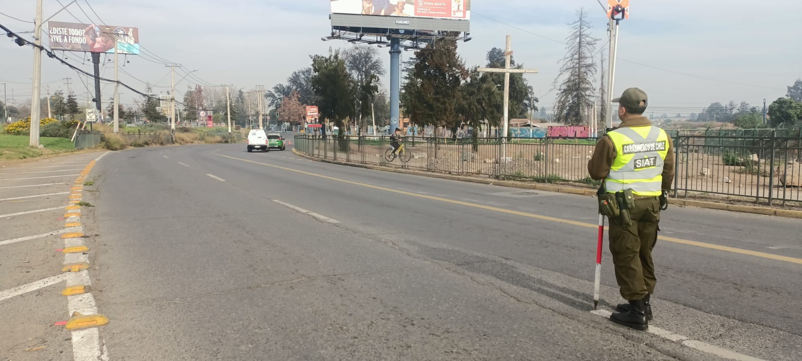 Siat trabajando tras colisión con resultado de muerte en Maipú