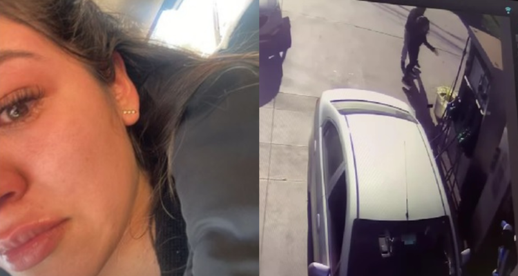 Agresión a mujer en bencinera