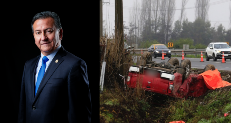 Alcalde de San Javier pide eliminar curva donde ocurrió accidente que dejó 8 muertos en la Ruta 5