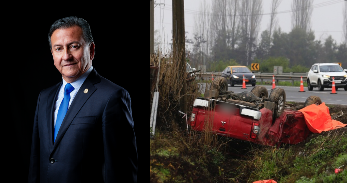 Alcalde de San Javier pide eliminar curva donde ocurrió accidente que dejó 8 muertos en la Ruta 5