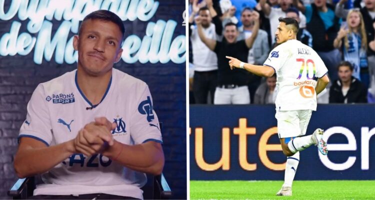 Alexis Sánchez dejó claro mensaje a sus compañeros del Marsella.