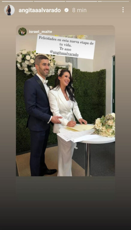 Foto de la boda de la ex Pelotón.
