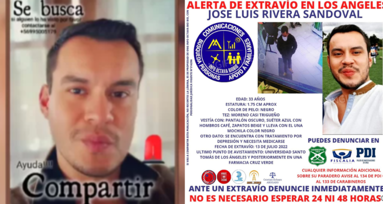 Continúa búsqueda de José Rivera, hombre desaparecido hace más de un año en Los Ángeles
