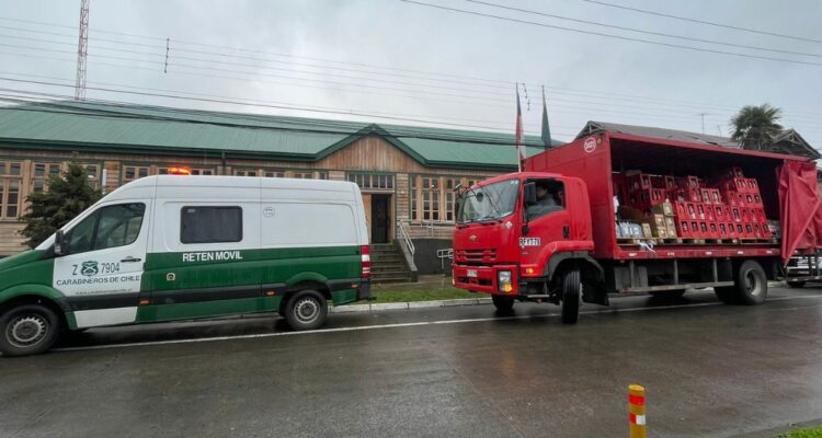En prisión preventiva dos hombres detenidos por asalto a camión y amenazas a Carabineros en Los Ríos