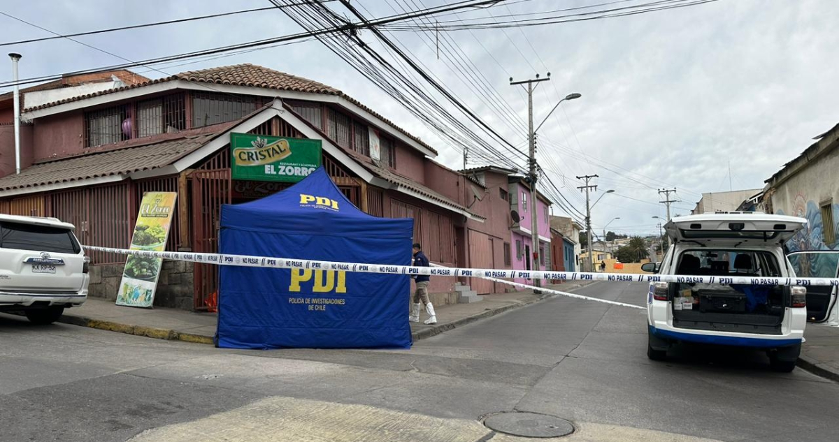 Asesinan a hombre a balazos a plena luz del día en sector céntrico de Coquimbo