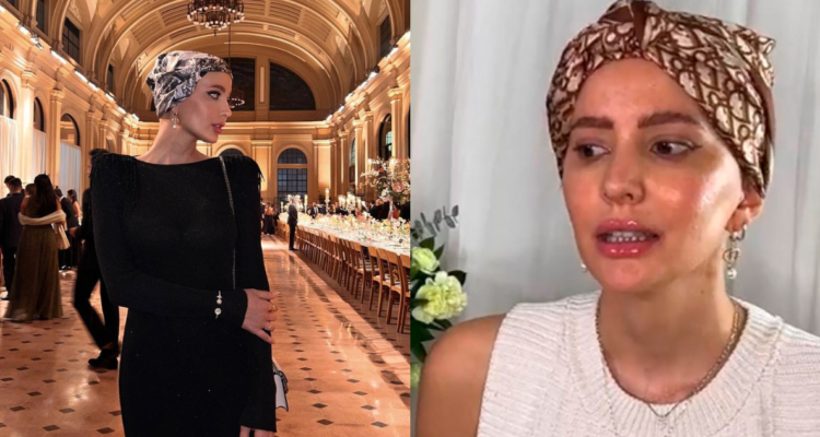 Aylén Milla en fotos capturadas de su Instagram después de ser diagnósticada con cáncer de mama